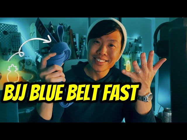 How to get your BLUE BELT in BJJ FAST