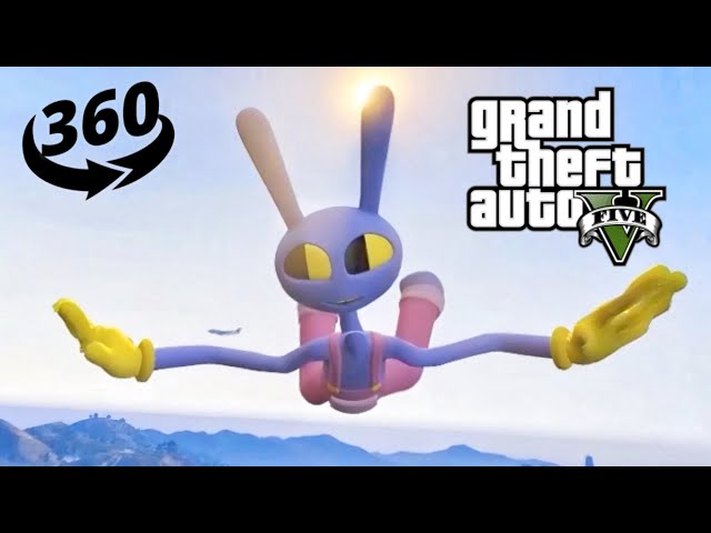 JAX flies in GTA5 VR 360°?! (Virtual Reality in Grand Theft Auto)