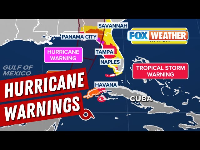 First Hurricane Warnings Issued In Florida As Tropical Storm Helene Evacuation Orders Mount