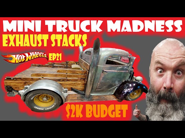 Can we build a Centre Console from Junk? Installing Exhaust stacks! $2k Budget Bedford Build EP21