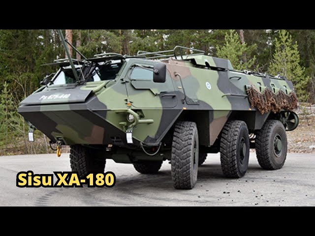 Sisu XA 180 Armored personnel carrier