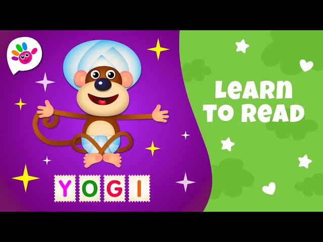 Be ready for school!  Learn to read in English!  – Windsurf, UFO, Yogi