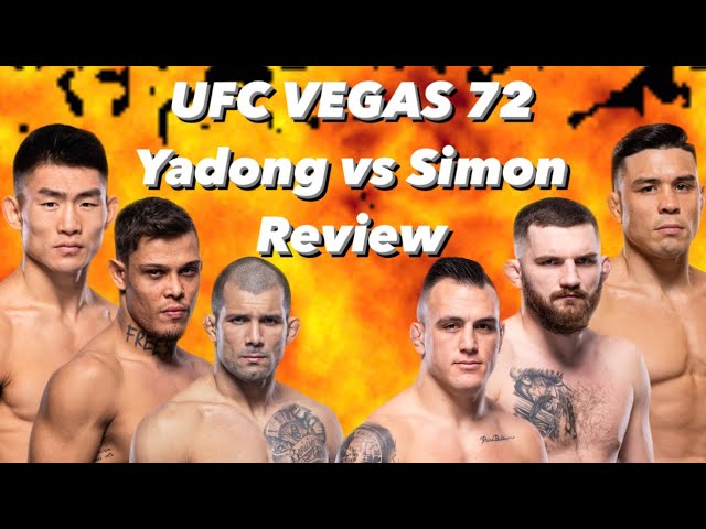 EPISODE 23 OF THE SEEING RED MMA PODCAST UFC VEGAS 72 YADONG VS SIMON REVIEW