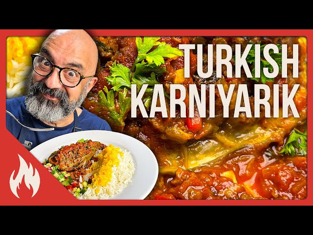 Karniyarik, Turkish Stuffed Eggplant