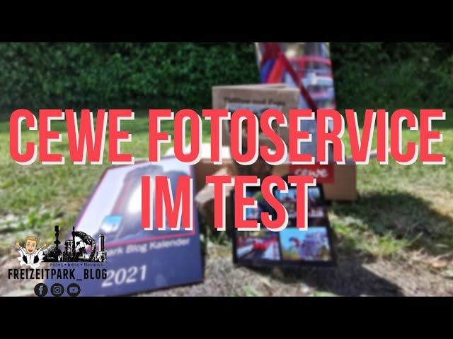 Cewe Fotoservice im Test / Eure Freizeitpark Erinnerungen im Fotobuch oder in anderen Produken