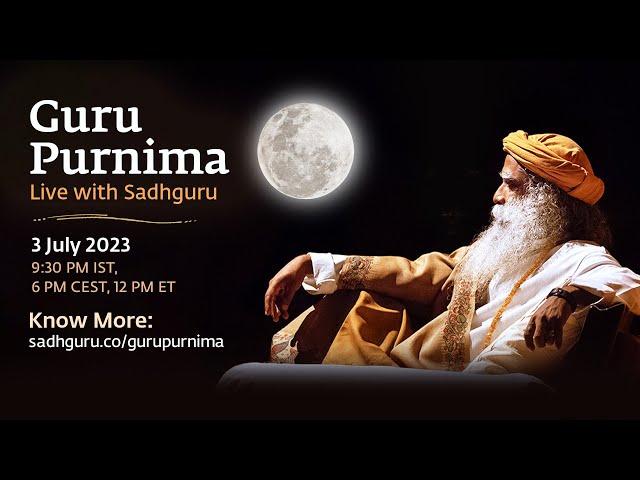 🔴LIVE | Guru Purnima 2023 With Sadhguru | Isha Yoga Center | Sadhguru | Rajshri Soul