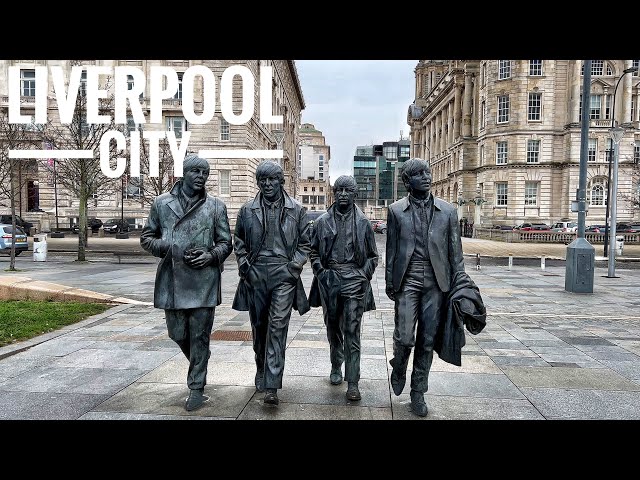 Liverpool Walking Tour Highlights 2022 - 4K HDR