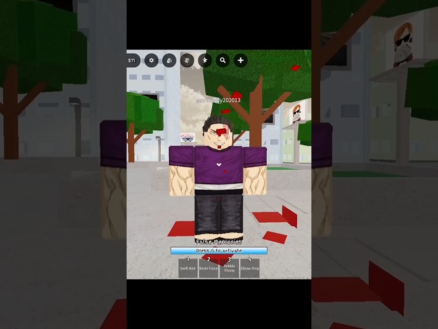 All todo's cutscene moves in other player's POV #jujutsushenanigans #showcase #roblox #pov #gaming