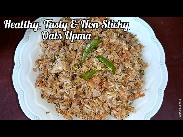 Healthy & Tasty Oats Upma Recipe for Weight Loss | Shiuly Gaikwad