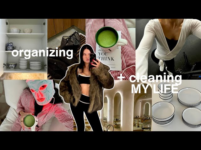 cleaning + organizing my life! entering a new era, de-cluttering *motivating*