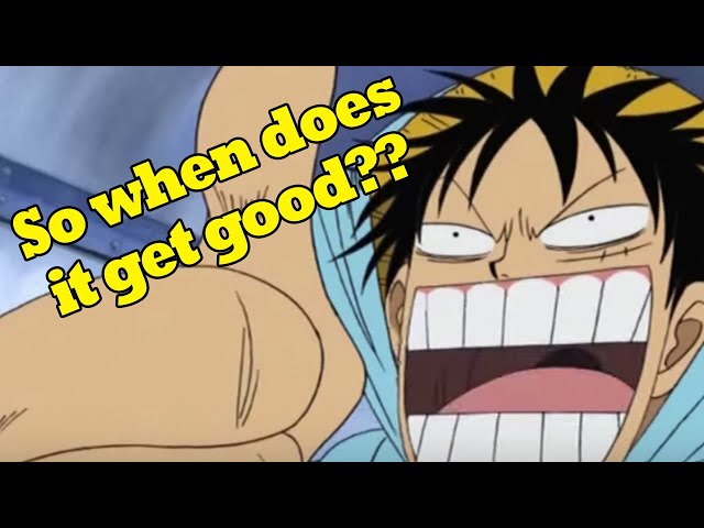 When does One Piece ACTUALLY get good??