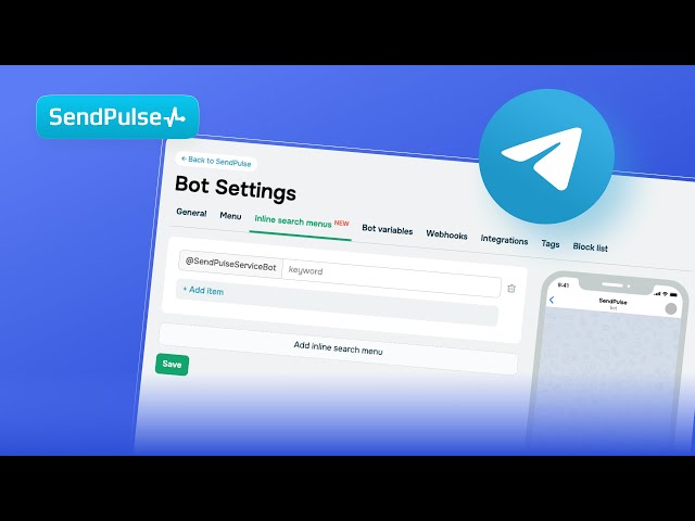 How to Create an Inline Search Menu for Your Chatbot Telegram