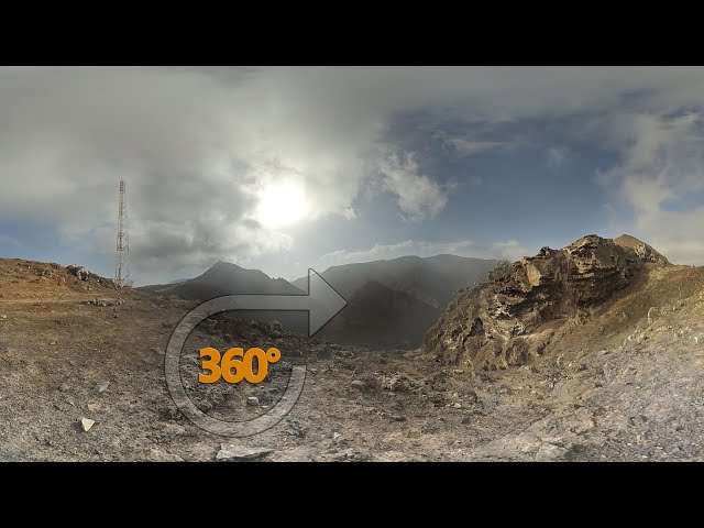 🌬️☁️ Clouds moving fast at the Oman-Yemen border | Oman 360°