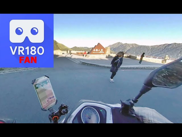 (3D VR180)Riding Motorcycle on the Highest Highway in Taiwan; 騎摩托車在台灣最高的公路上;台湾で最も標高の高い高速道路をバイクで走る