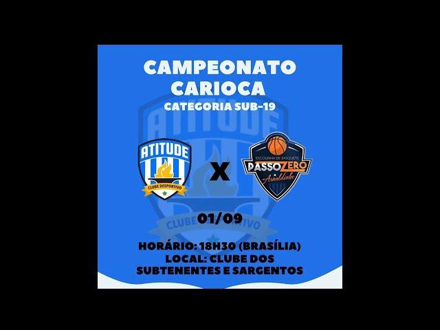 Jogo de Basquete | Clube Atitude x Escolinha Passo Zero