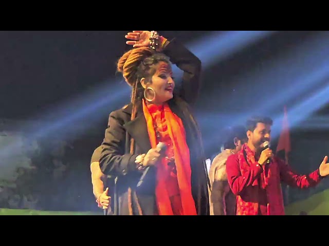 ram aayenge toh angna sajaungi song by Shahnaz akhtar in gumla live program #gumlajharkhand