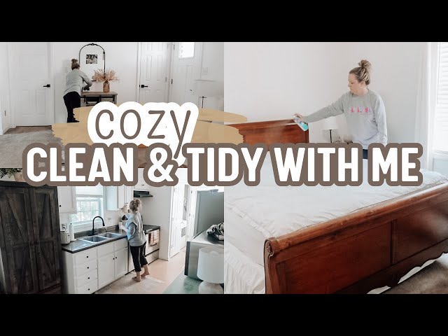 Cozy And Calm Fall Clean With Me | Relaxing House Cleaning