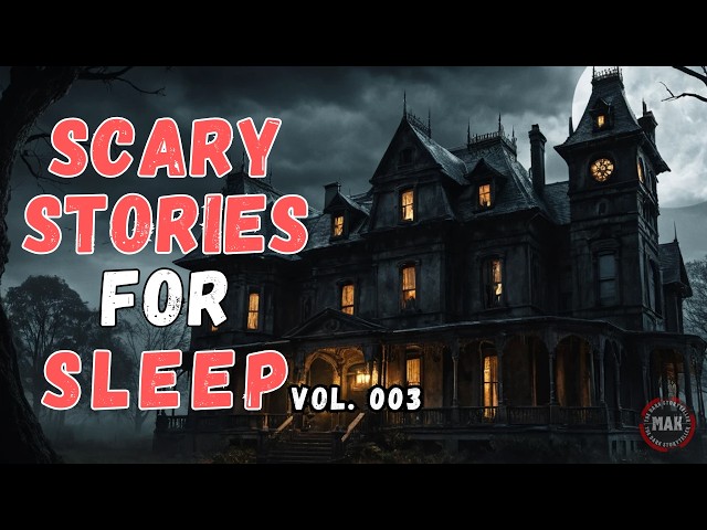 Scary Stories Told in the Sound of Rain To Relax and Fall Asleep Quickly | Black Screen | Vol. 003