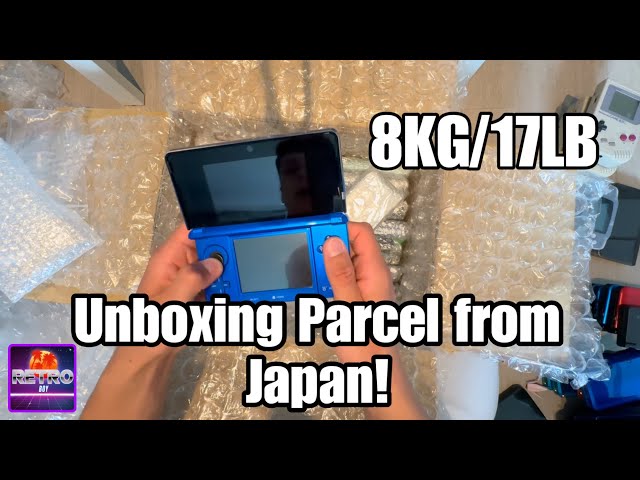 UNBOXING PARCEL WITH NINTENDO CONSOLES FROM JAPAN!