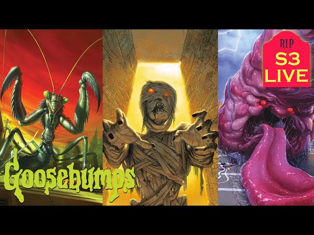 🔴 LIVE | Goosebumps 👻 Season 3 Full Episodes Live Stream 👻 Scholastic