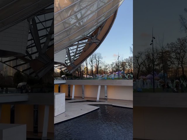 Fondation Louis Vuitton, Paris, France - Walking 4K tour #travel #world #tourism #walking