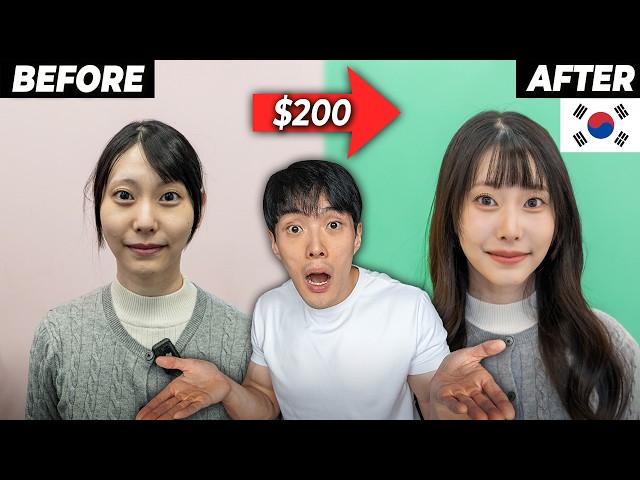 $200 Makeover in Korea is Life-Changing!