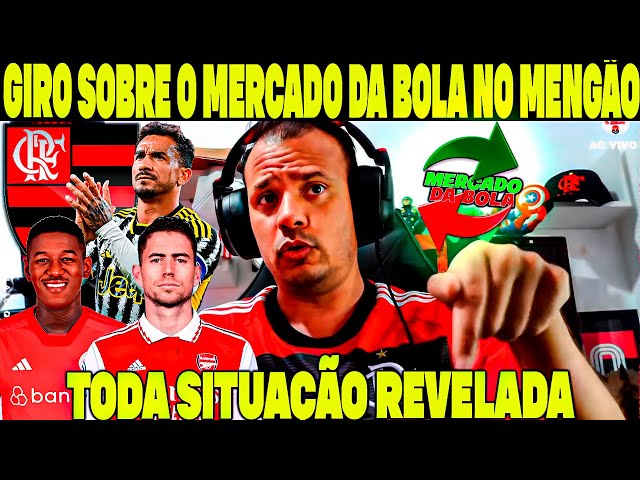 ⚽ GIRO SOBRE O MERCADO DA BOLA NO FLAMENGO! TODA SITUAÇÃO REVELADA SOBRE: VITÃO DANILO E JORGINHO