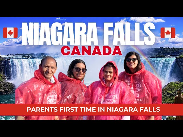 THINGS TO DO IN NIAGARA FALLS |  Day out with Parents 2025 | GO train, Sky Wheel, Cruise