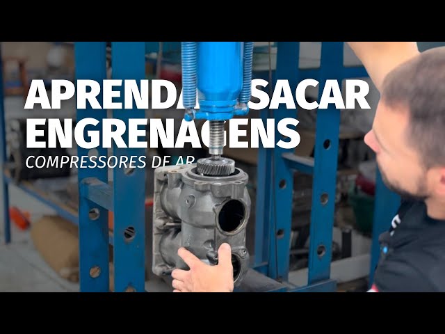 Como SACAR ENGRENAGENS DOS COMPRESSORES? | FrenoDiag Curitiba