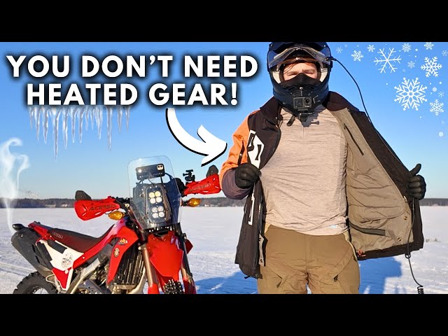 Brutal Winter Enduro Riding Gear?!