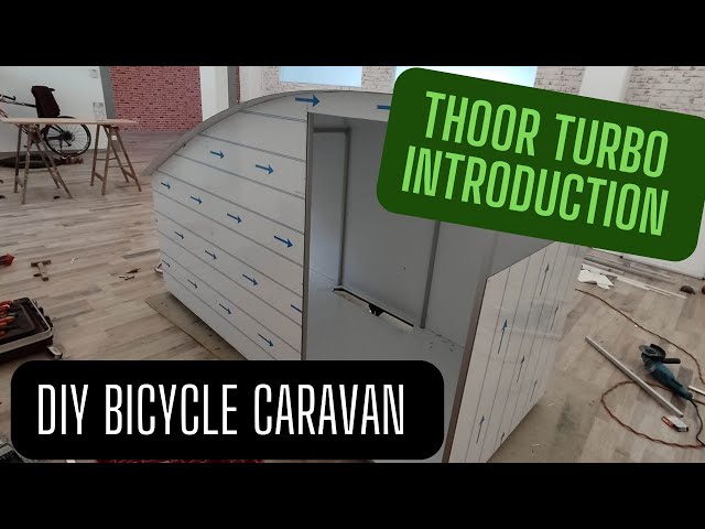 DIY bicycle caravan the homemade bike camper.. Thoor Turbo