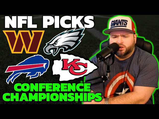 Sunday NFL Playoffs - Conference Round Picks - Bets with Kyle Kirms