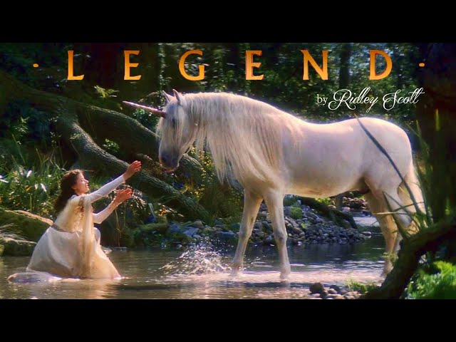 LEGEND (1985) The Ridley Scott's Fairy Tale - Lily meets the Unicorns