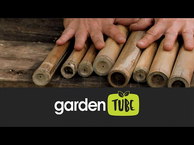 Making your own garden wind chimes