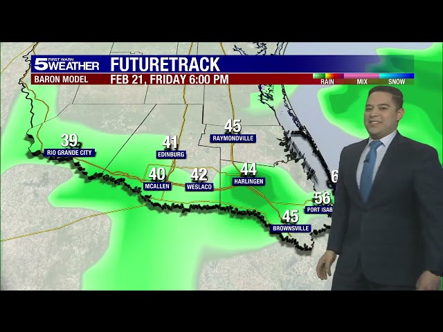 WEATHER IN THE RGV FOR TONIGHT