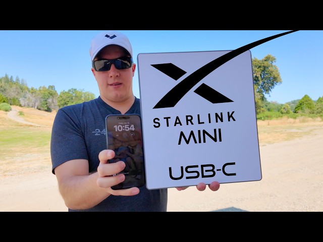 Unboxing the Starlink Mini: Take The Internet Into The Wild With You Powered By USB-C