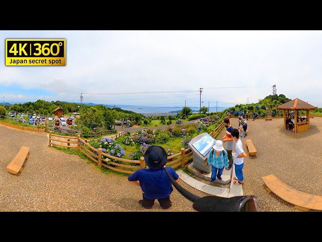 360° 5K  VR｜A walk around Mount Mikane in Aichi Prefecture｜Japan 