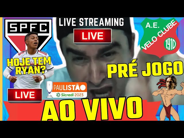 AO VIVO l PRÉ JOGO: São Paulo X Velo Clube l Paulistão 2025