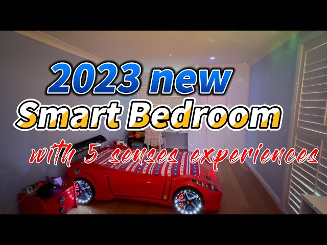 My smart bedroom gadgets updated in 2023 with 5 senses next level sleep experience