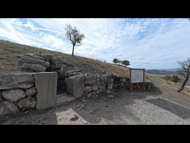 360 View of Yerkapi Outer Side, Hattusa, Turkey