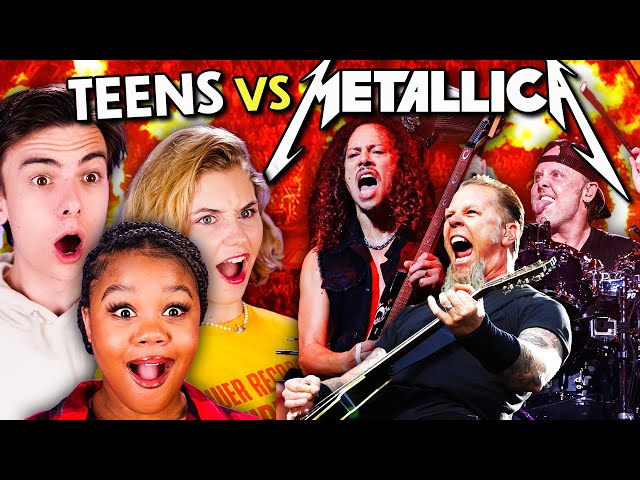 Do Teens Know Metallica Songs?! (Enter Sandman, Master of Puppets, One, Nothing Else Matters)