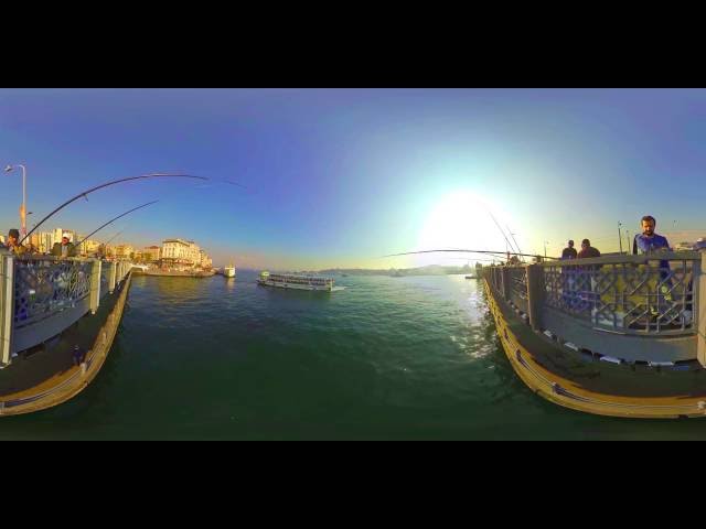 Eminönü - Karaköy - Yeni Cami 360 Derece Video Panorama Gezinti -  360 Degree Video Panorama