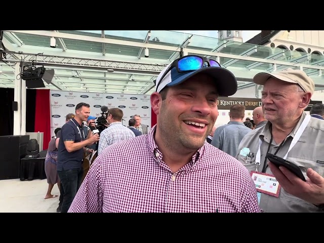 Kentucky Derby 2024 - Trainer Brad Cox talks about the post draw