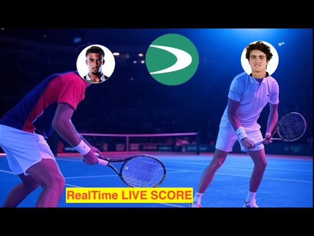 🎾 Joao Fonseca vs Arthur Fils | Davis Cup 2025 | LIVE Score & Match Updates #france vs #brazil