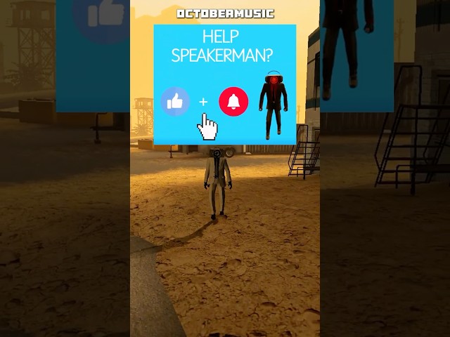 HELP SPEAKERMAN DEFEAT ORGANISM TOILET!