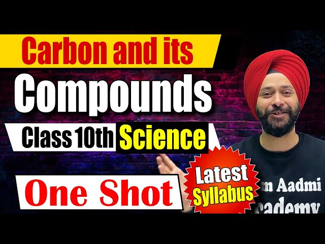 Carbon and Its Compounds One Shot | Class 10 Science | Gagan Sir | Dikki Institute