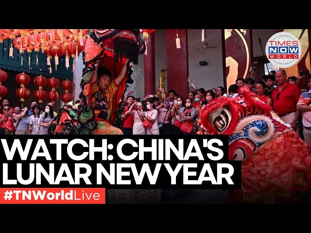 LIVE | Beijing Celebrates Lunar New Year With Prayers and Temple Fairs | China News Year |Fireworkd