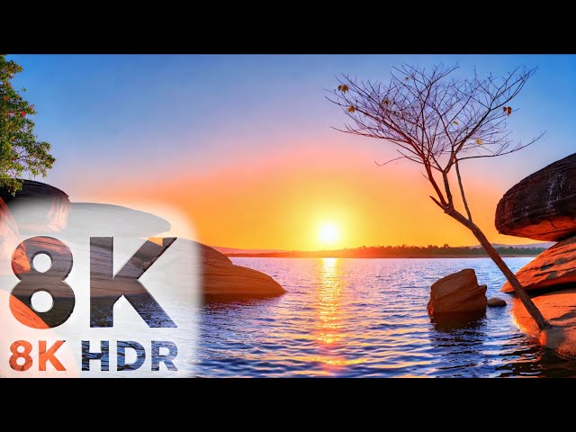 Serenity of Lake Latmos | 8K Dolby Vision HDR Relaxation Video