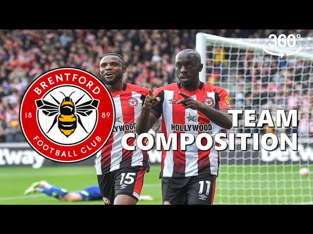 Brentford F.C.Team composition.Premier League 2023/24 | 360°VR..