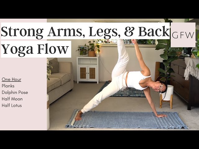 Strength & Balance Yoga Flow | One Hour | Strengthen your Arms, Shoulders, Core & Glutes with this